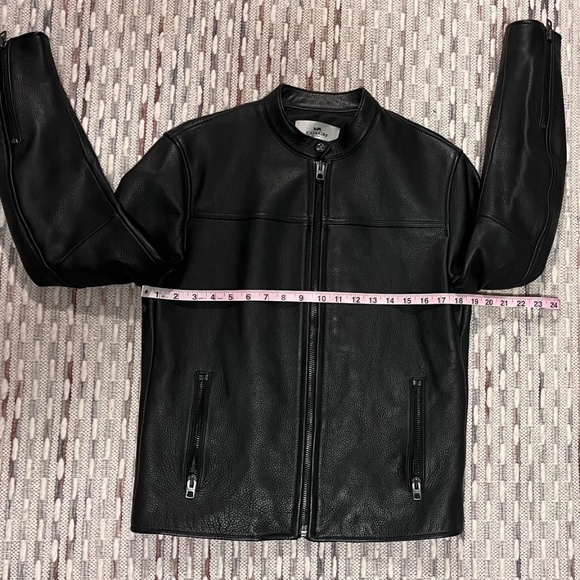 Coach Leather Racer Jacket - Picture 3 of 9